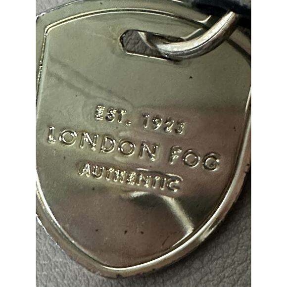 London Fog Collection Camel Brown Shoulder Handbag Purse Soft Faux Leather - Picture 2 of 16